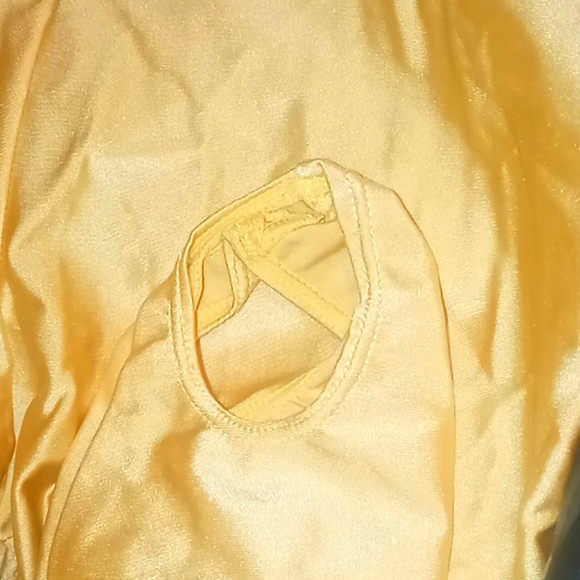 YELLOW STRETCH STIRRUP PANT - Picture 2 of 2